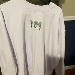 Light purple sweatshirt